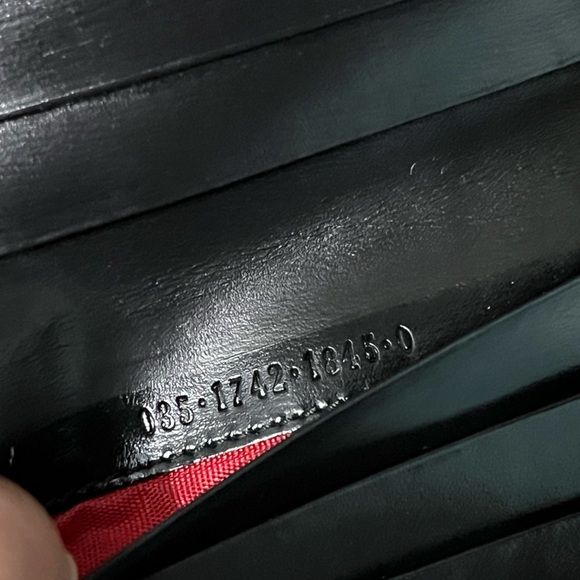 GUCCI GG Marmont Leather Bifold Compact Wallet Vintage - Picture 7 of 15